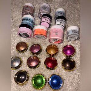 Nail Dip Powder and Chrome 💅